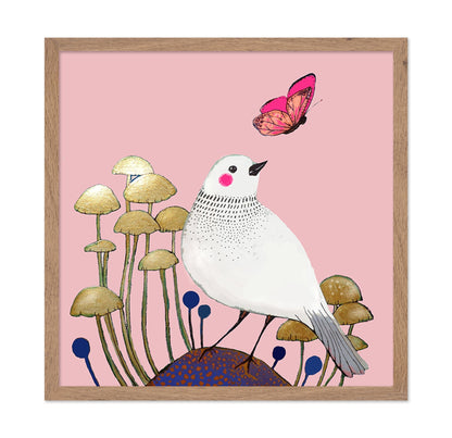 White Bird Mushroom Garden
