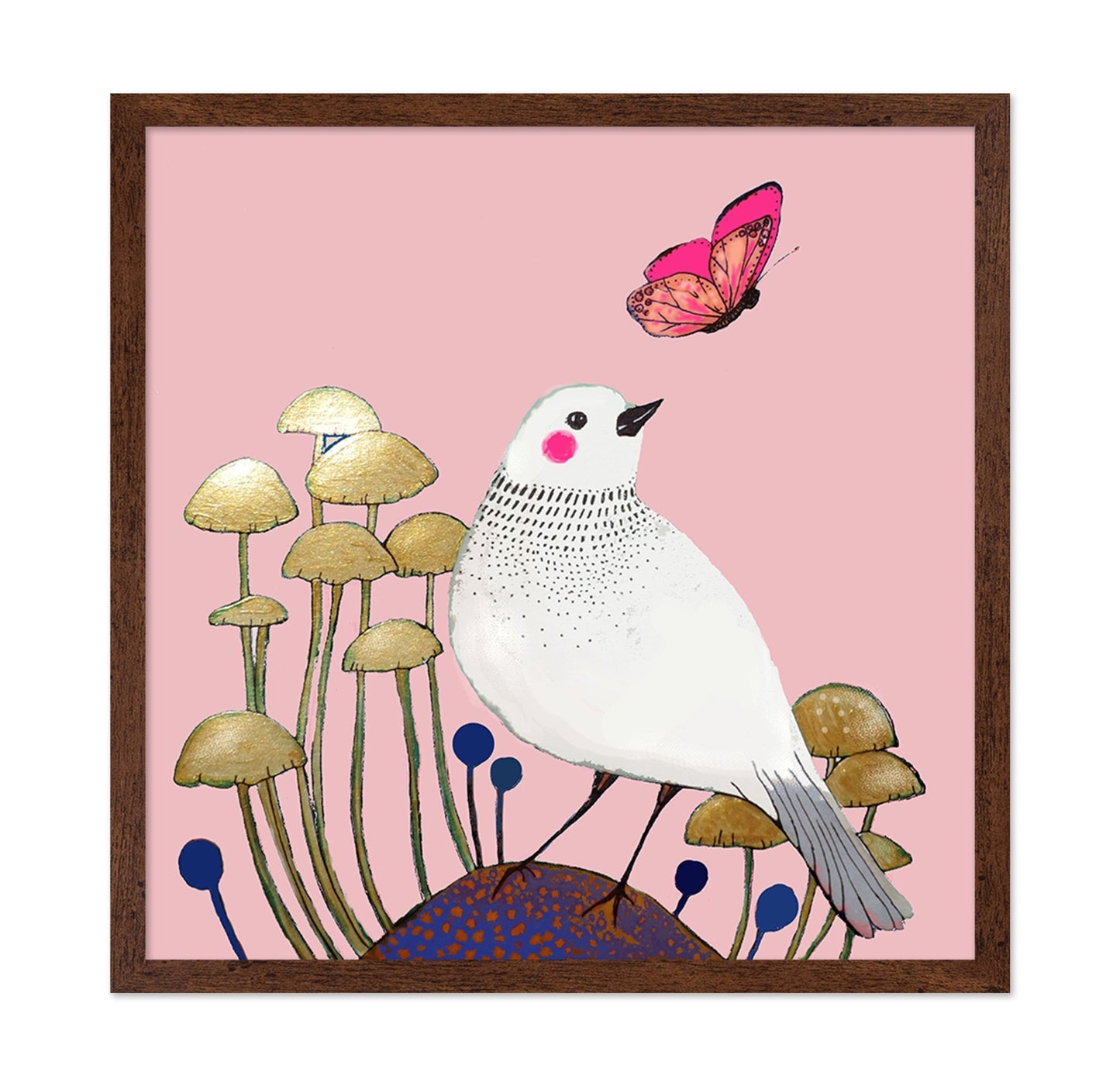 White Bird Mushroom Garden