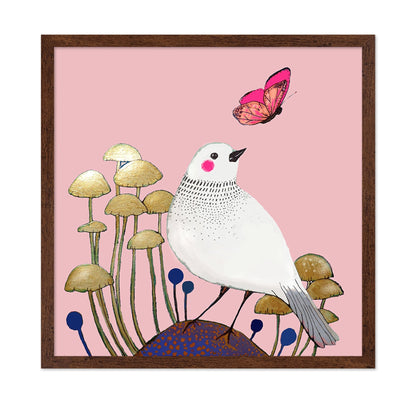 White Bird Mushroom Garden