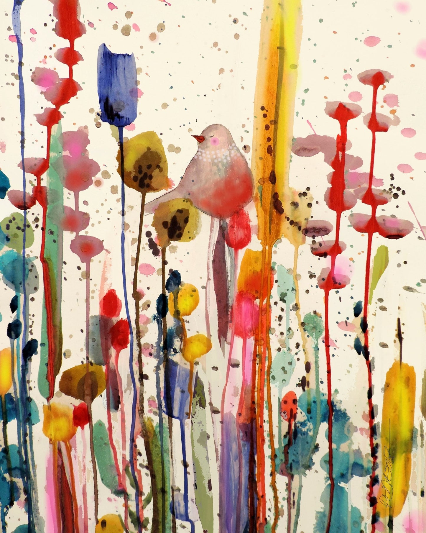 Colorful Garden Bird