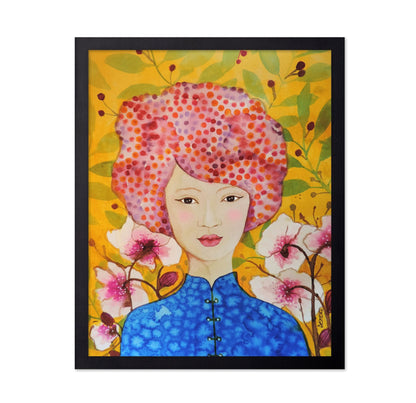 Floral Portrait Woman No3
