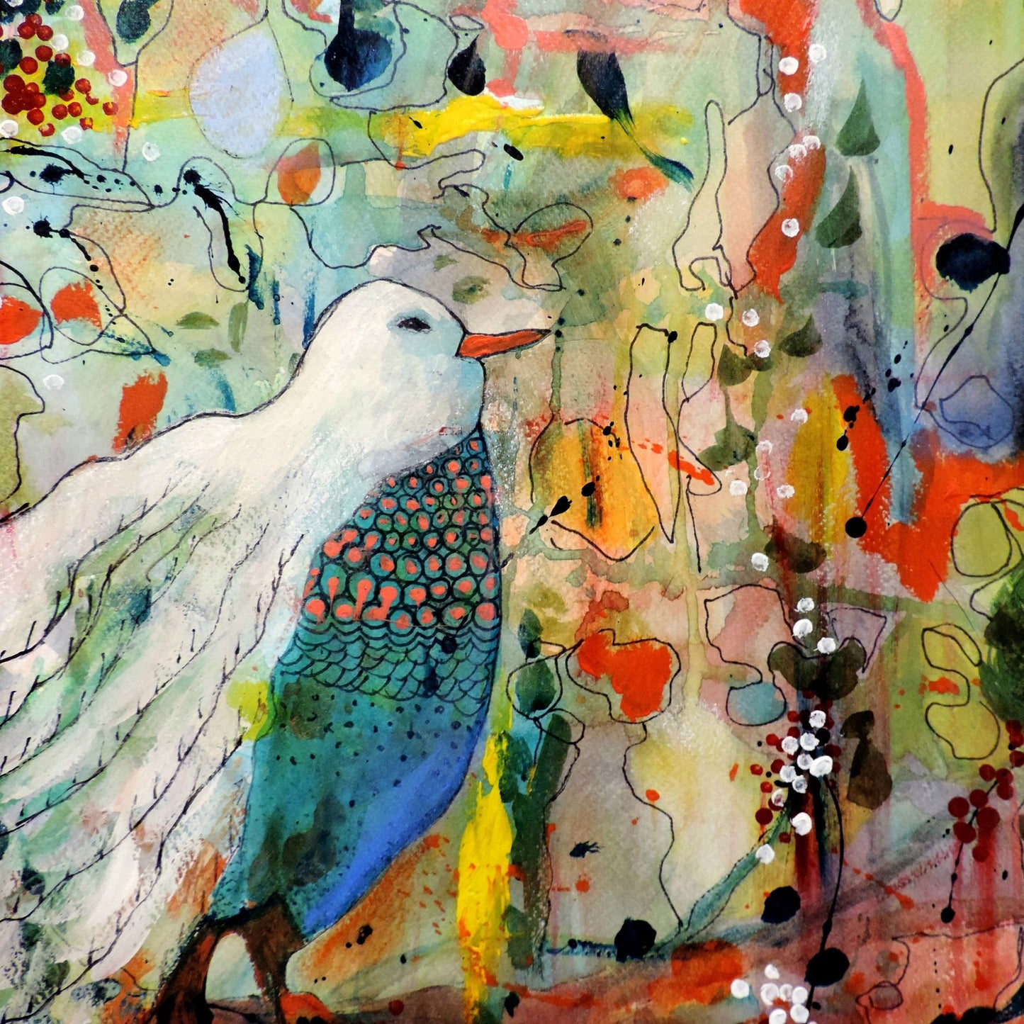 Painted Coastal Bird