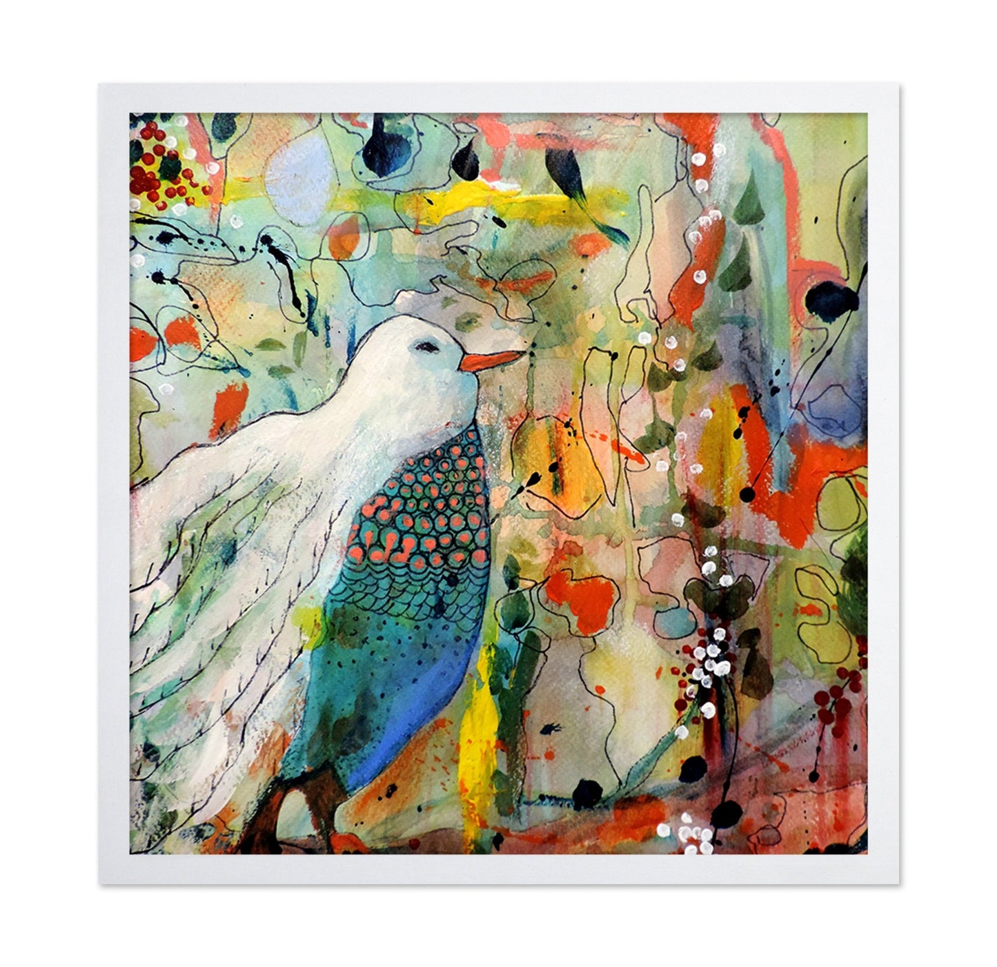 Painted Coastal Bird