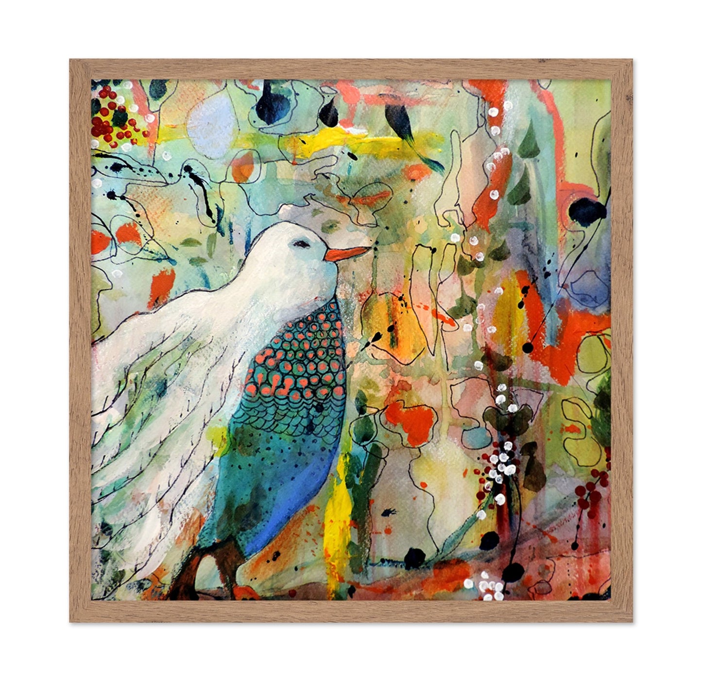 Painted Coastal Bird