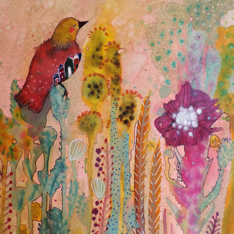 Dreamy Bird Meadow No2