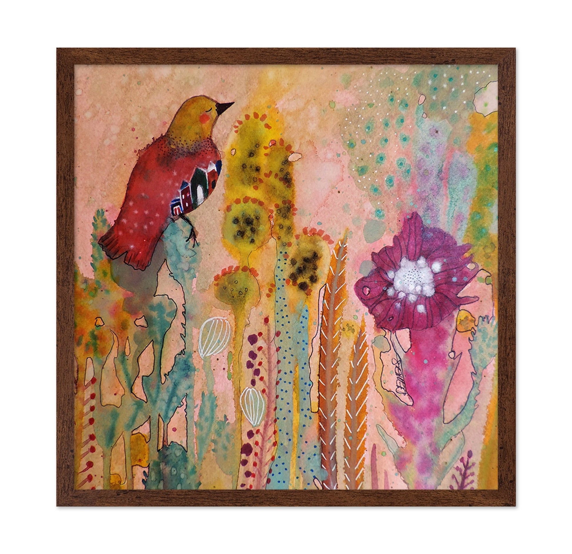 Dreamy Bird Meadow No2
