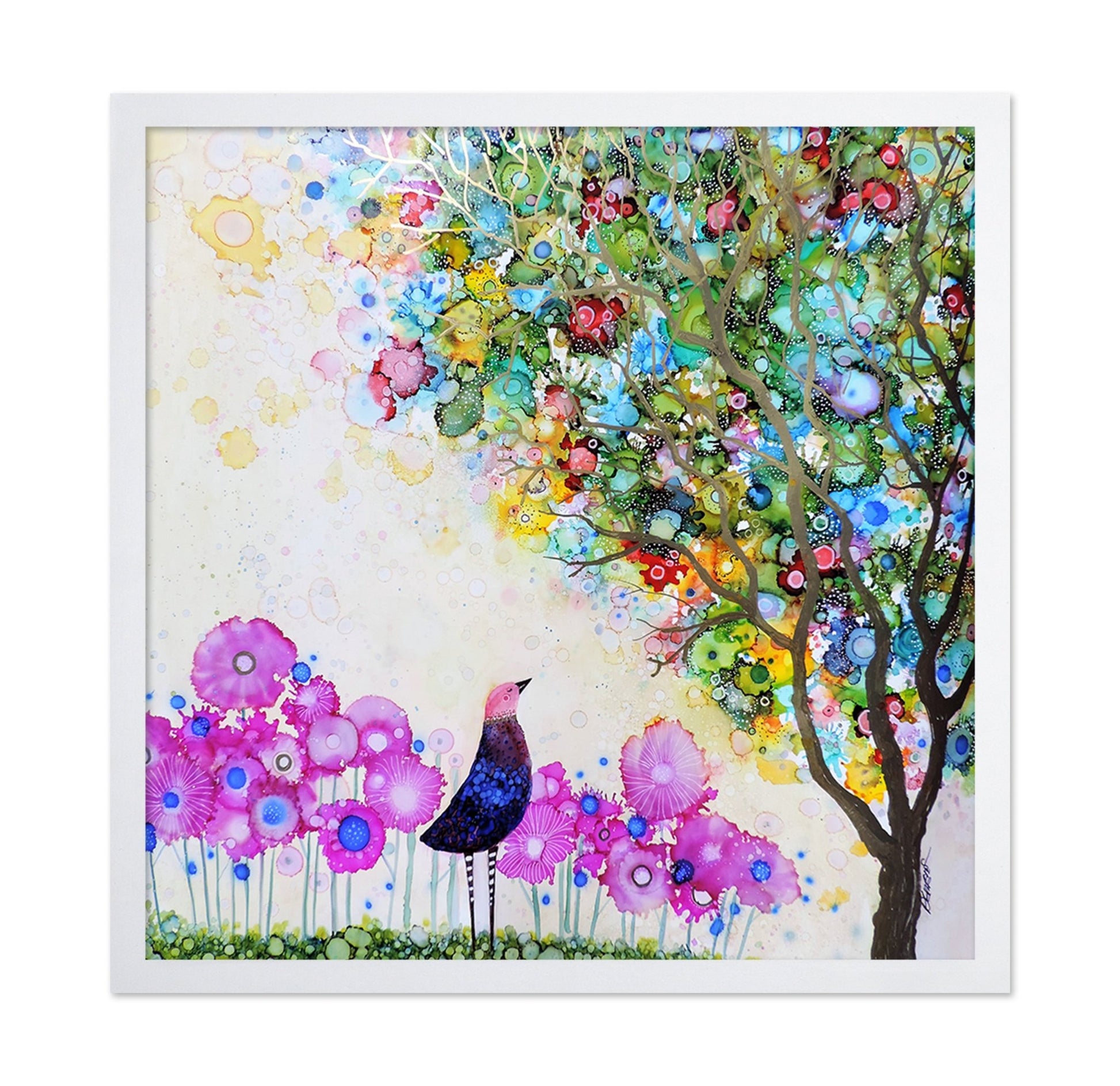 Colorful Bird Garden No4