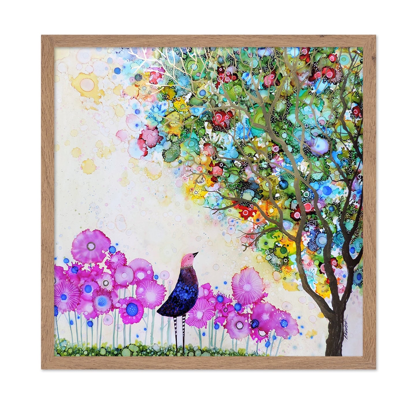 Colorful Bird Garden No4
