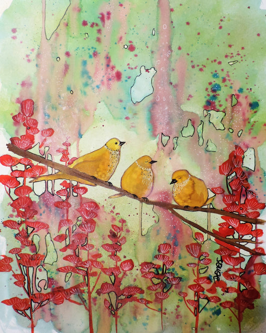 Golden Birds Garden