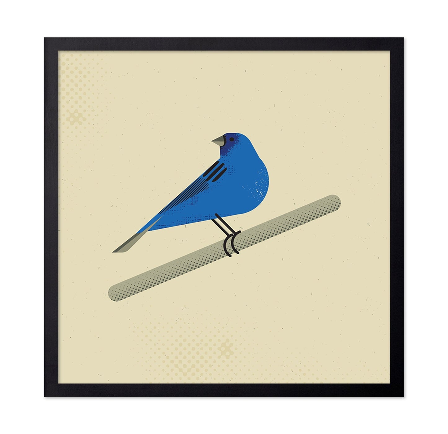 Blue Bird Perch