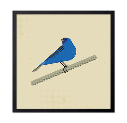 Blue Bird Perch
