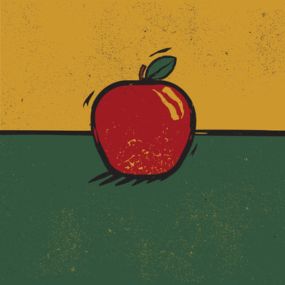 Red Apple Still Life