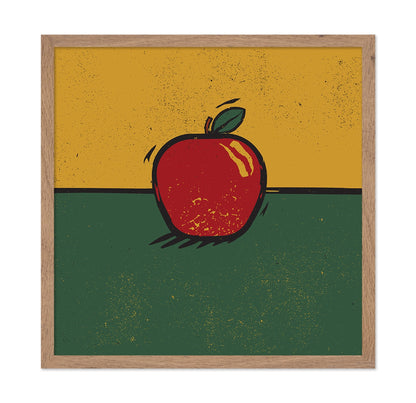 Red Apple Still Life