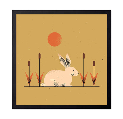 Desert Bunny Scene