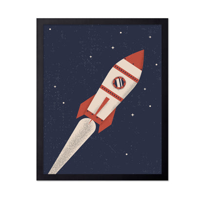 Rocket Night Flight