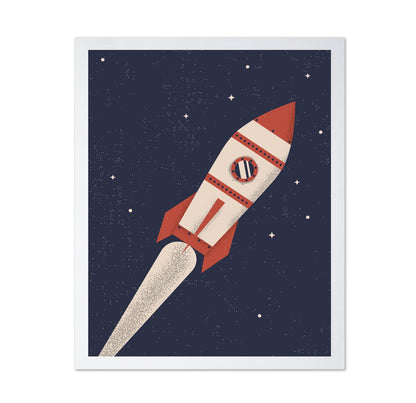 Rocket Night Flight