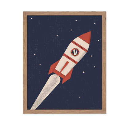 Rocket Night Flight