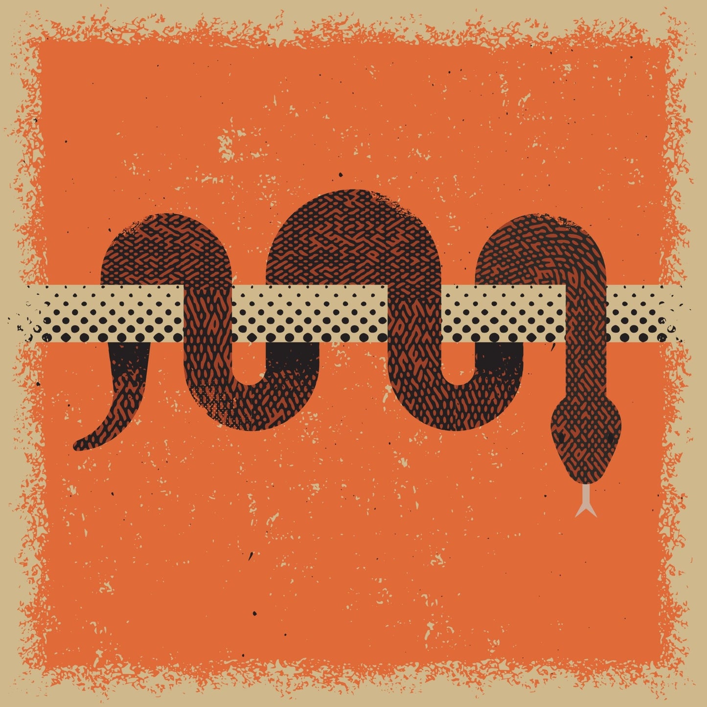 Coiled Snake Pattern