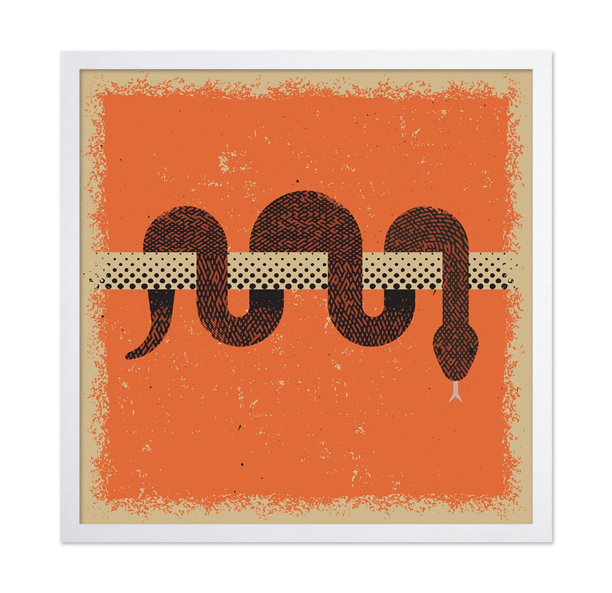 Coiled Snake Pattern