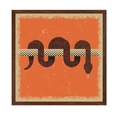 Coiled Snake Pattern