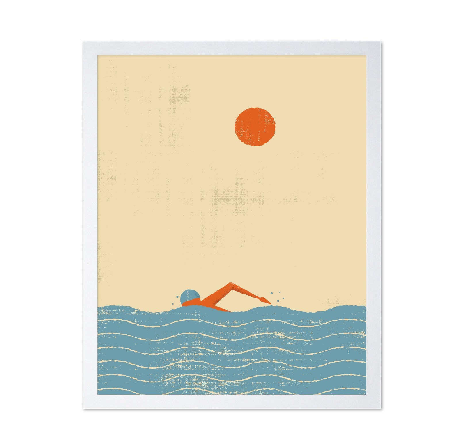 Ocean Swim Sunrise