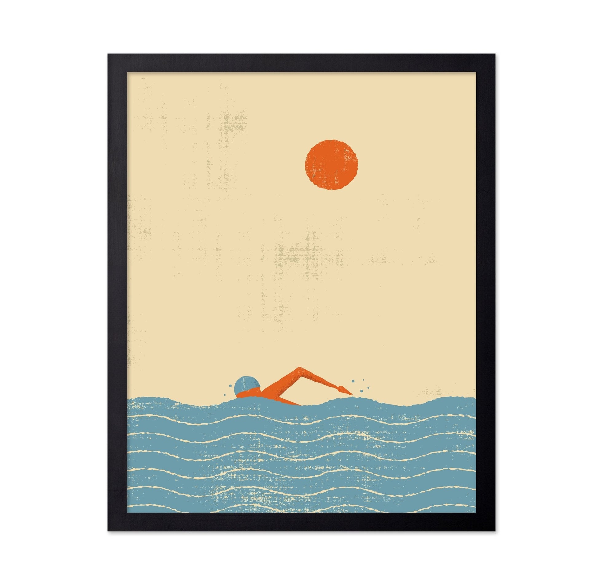 Ocean Swim Sunrise