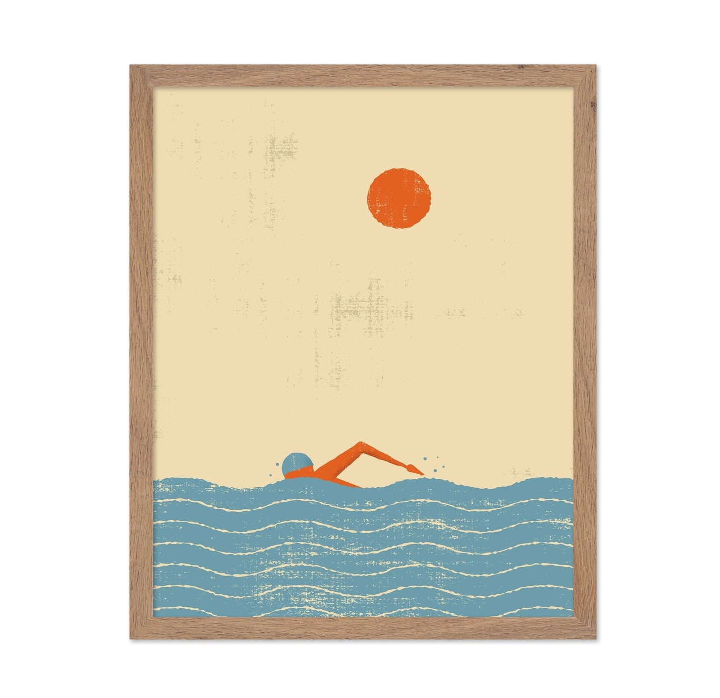 Ocean Swim Sunrise