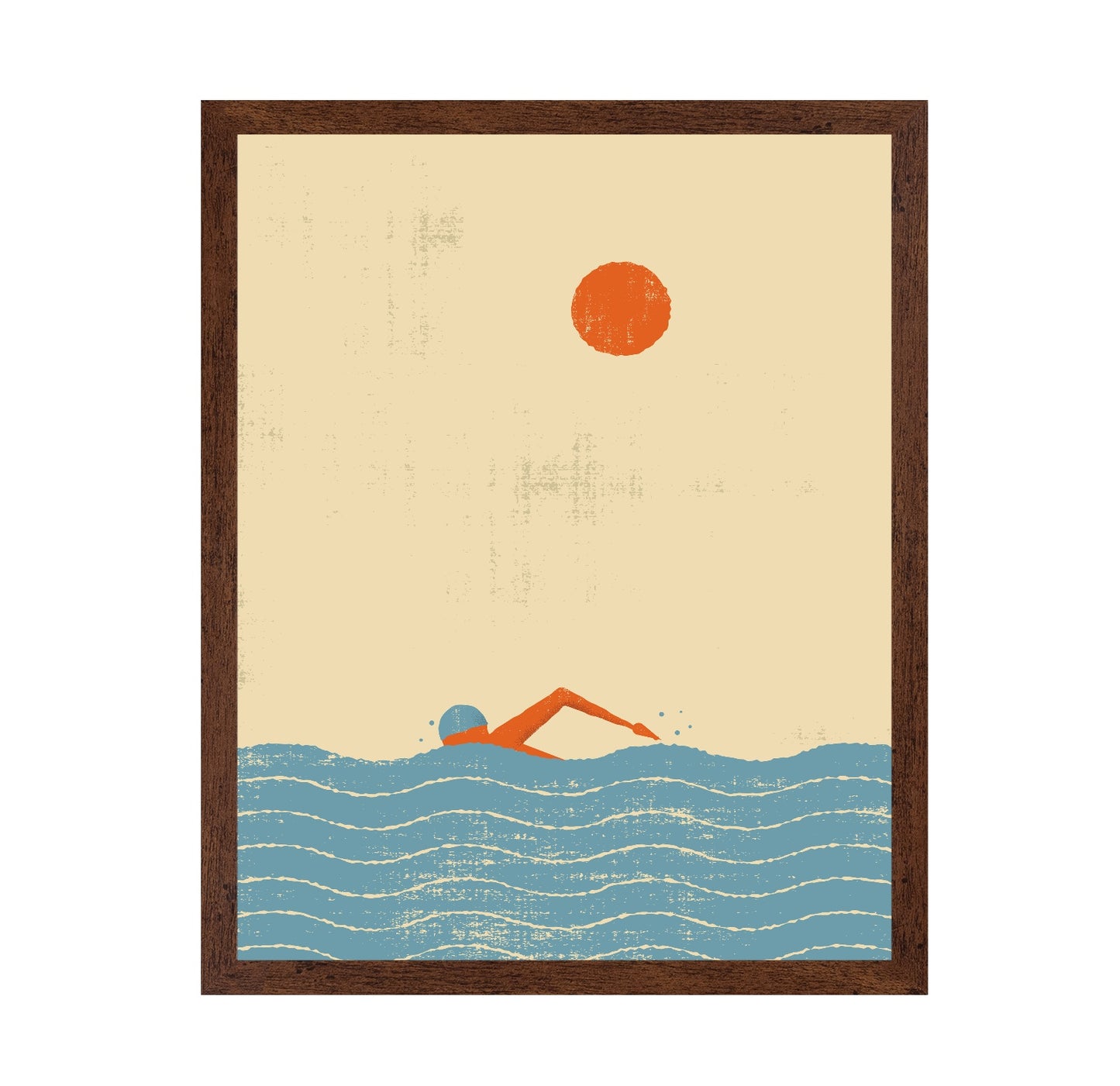 Ocean Swim Sunrise