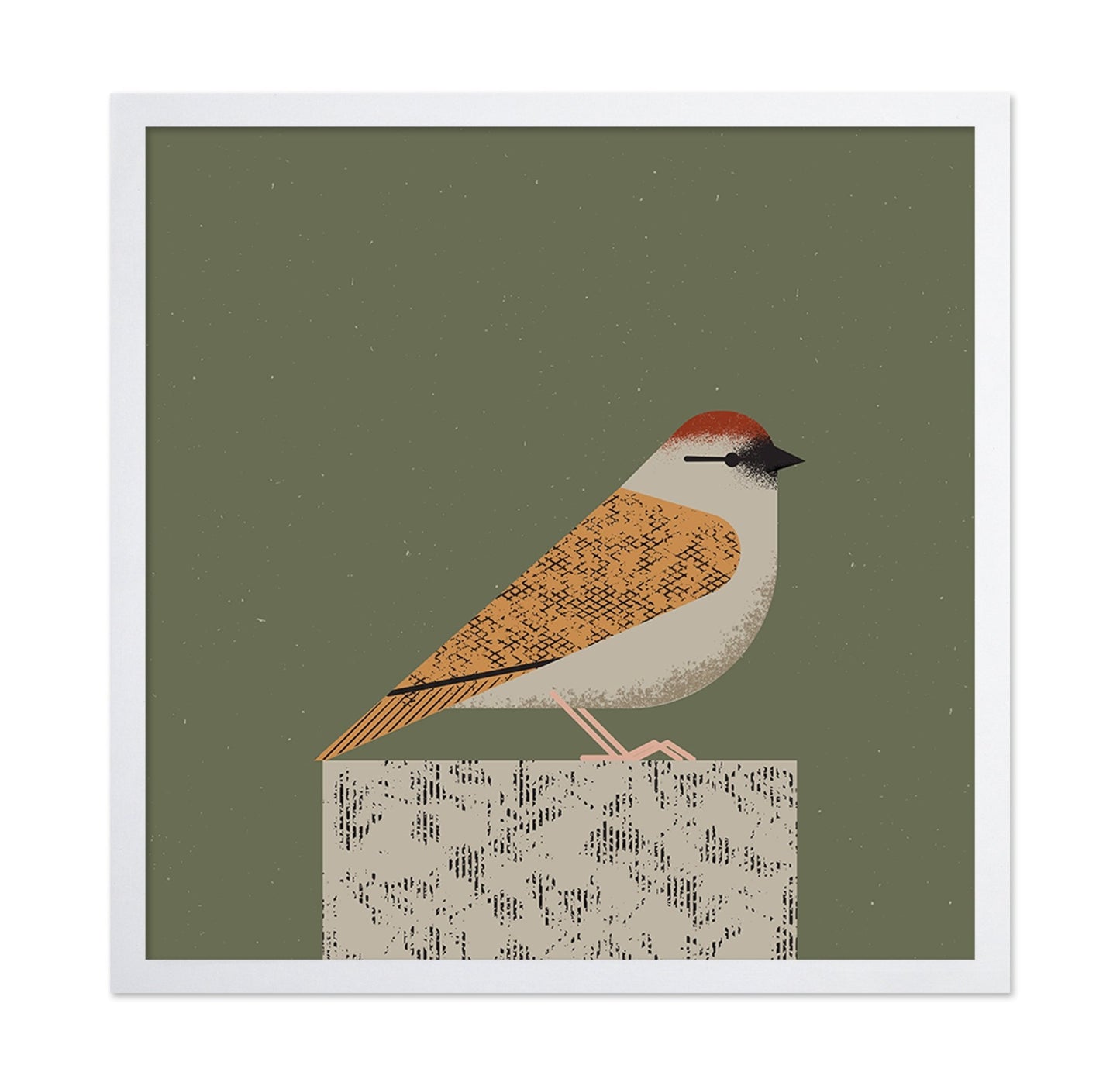 Perched Songbird