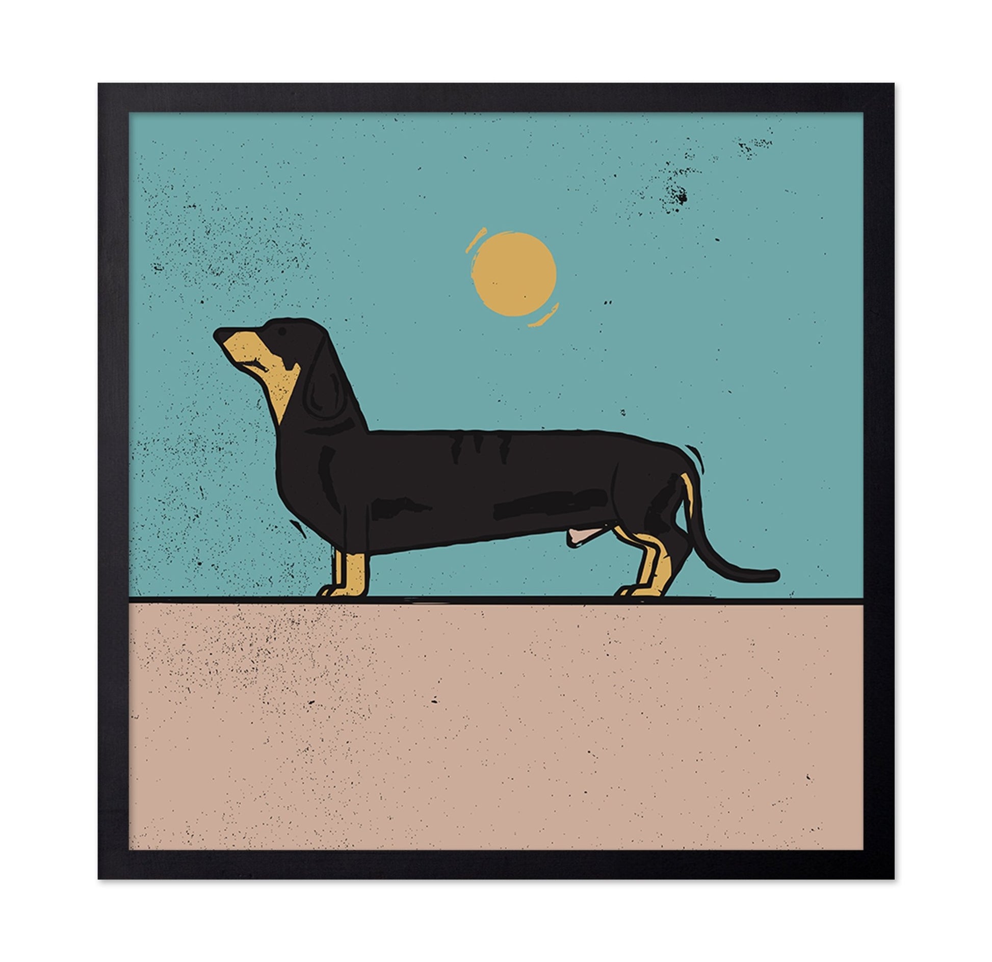 Dachshund Silhouette