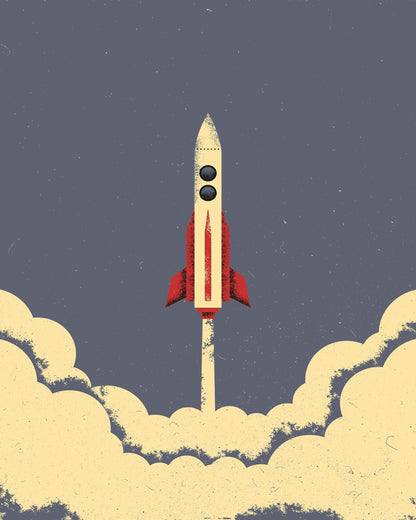 Retro Rocket Launch