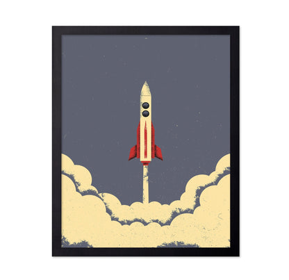 Retro Rocket Launch