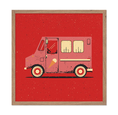 Ice Cream Truck Retro