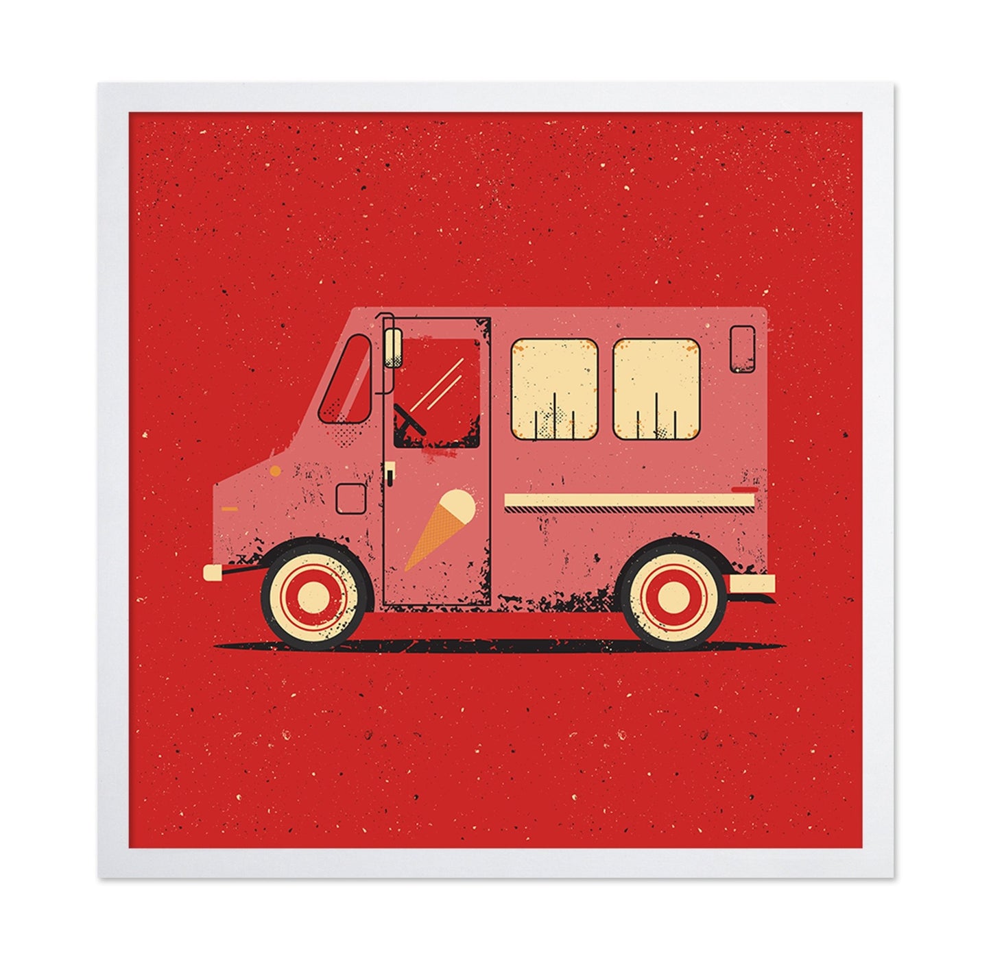 Ice Cream Truck Retro
