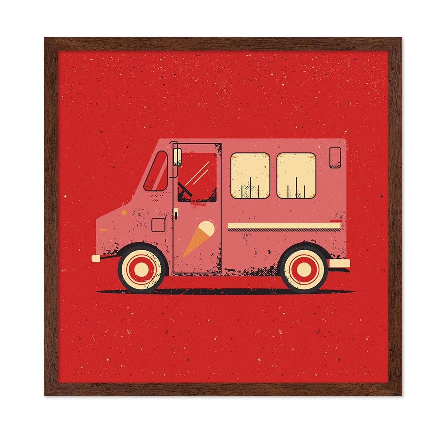 Ice Cream Truck Retro