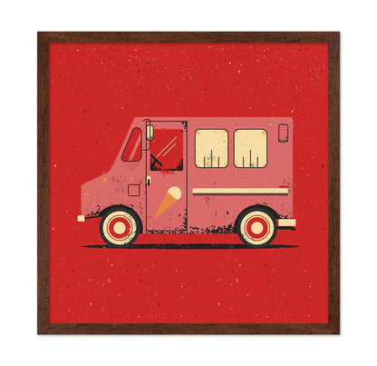 Ice Cream Truck Retro