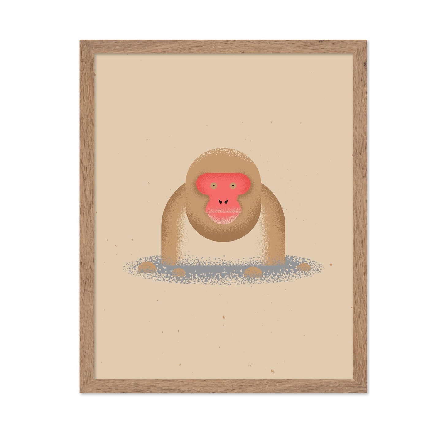 Curious Monkey Face