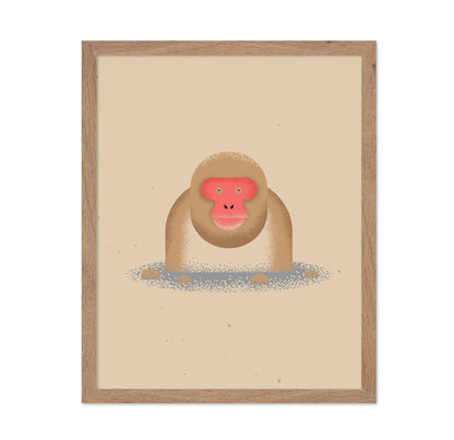 Curious Monkey Face