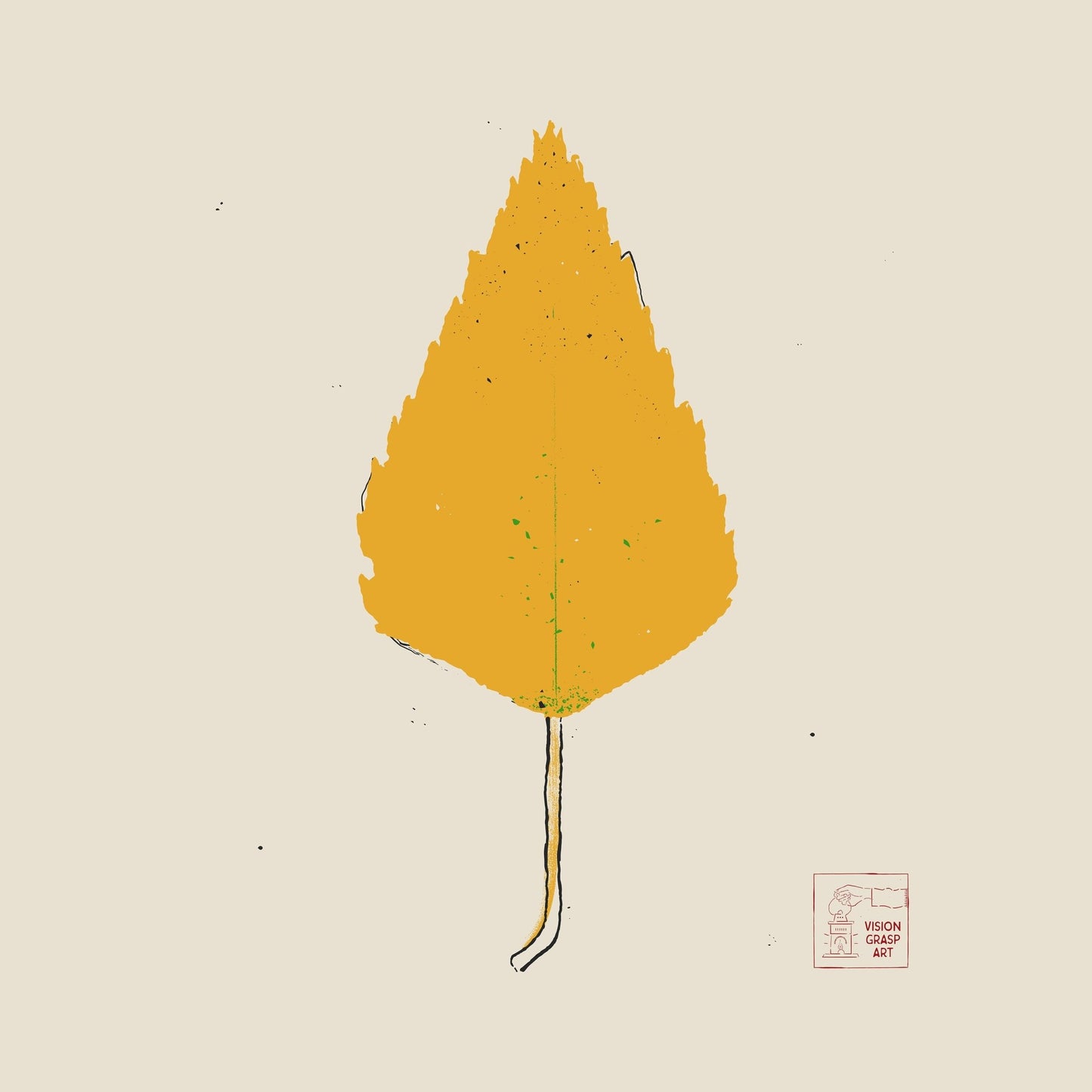 Golden Leaf Minimal