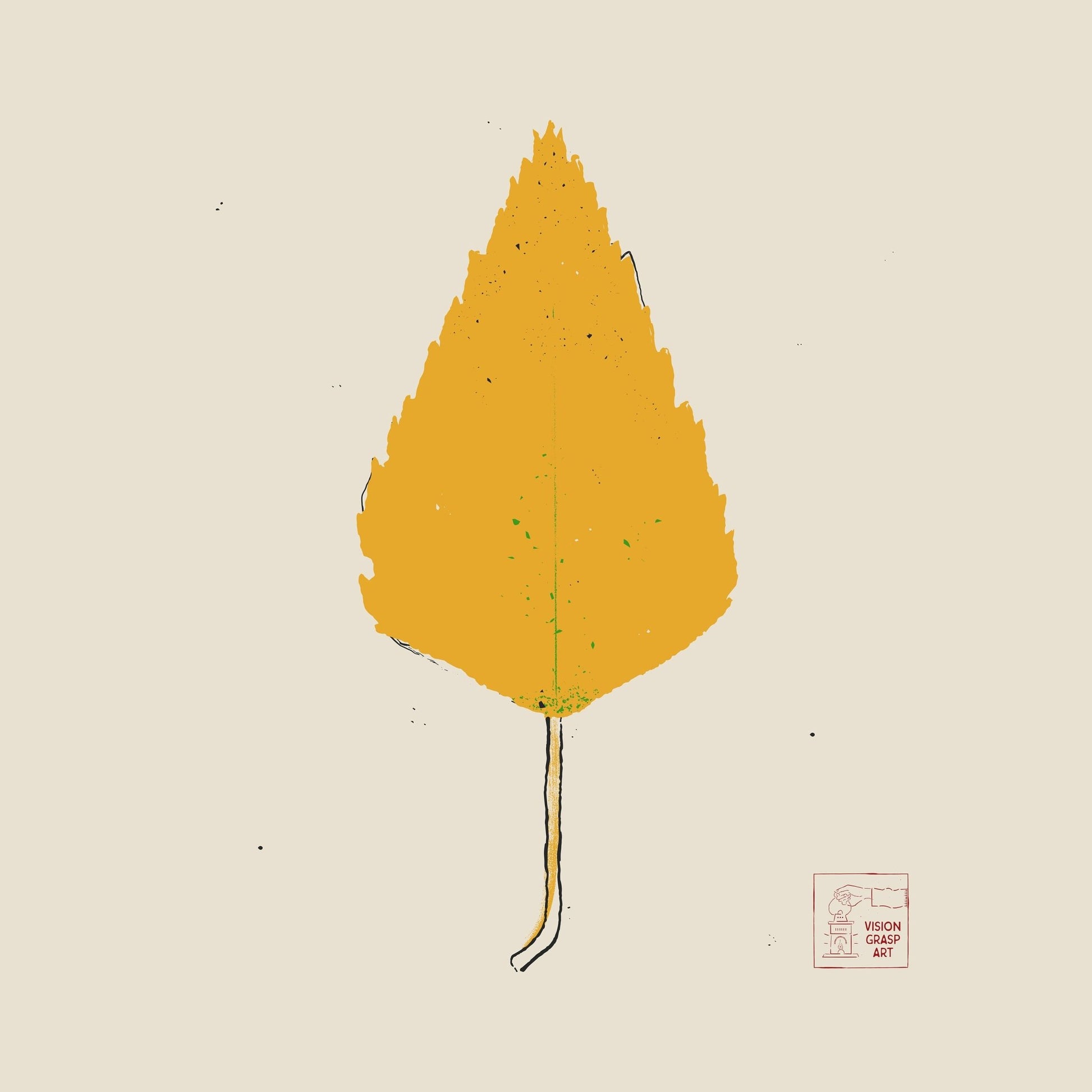 Golden Leaf Minimal
