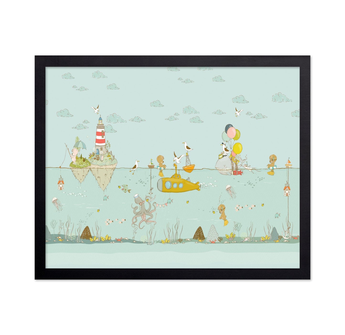 Underwater Adventure Scene