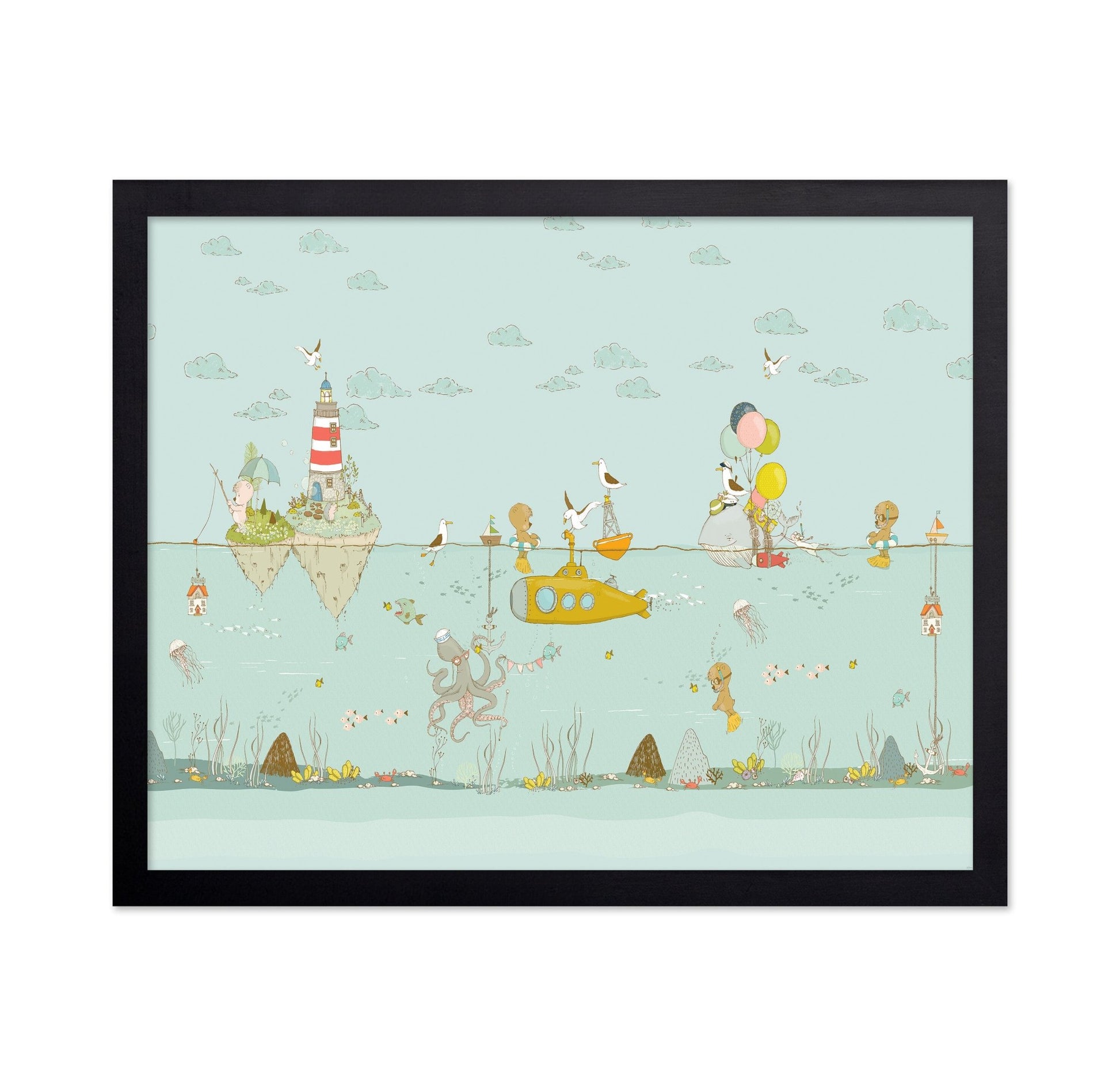 Underwater Adventure Scene