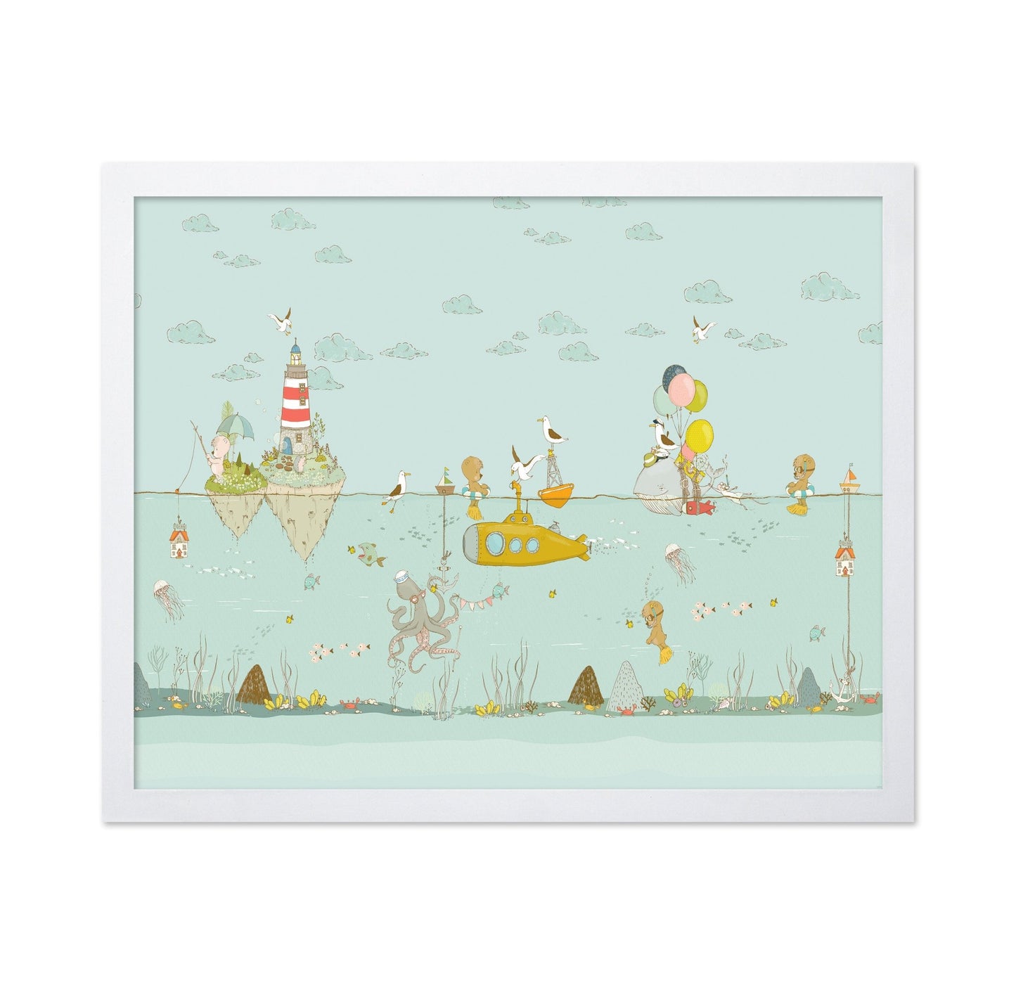 Underwater Adventure Scene