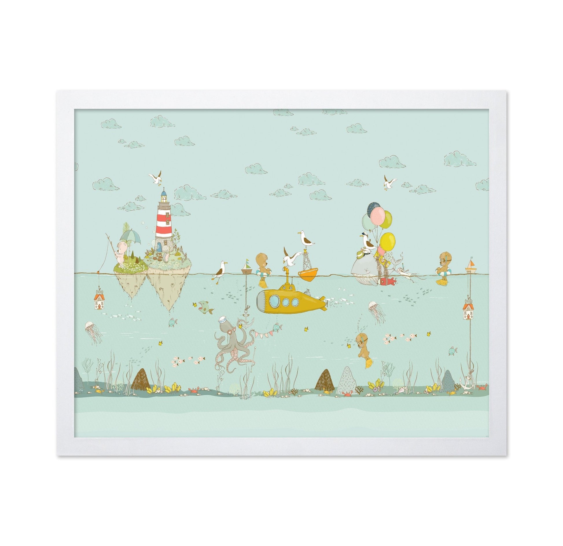 Underwater Adventure Scene