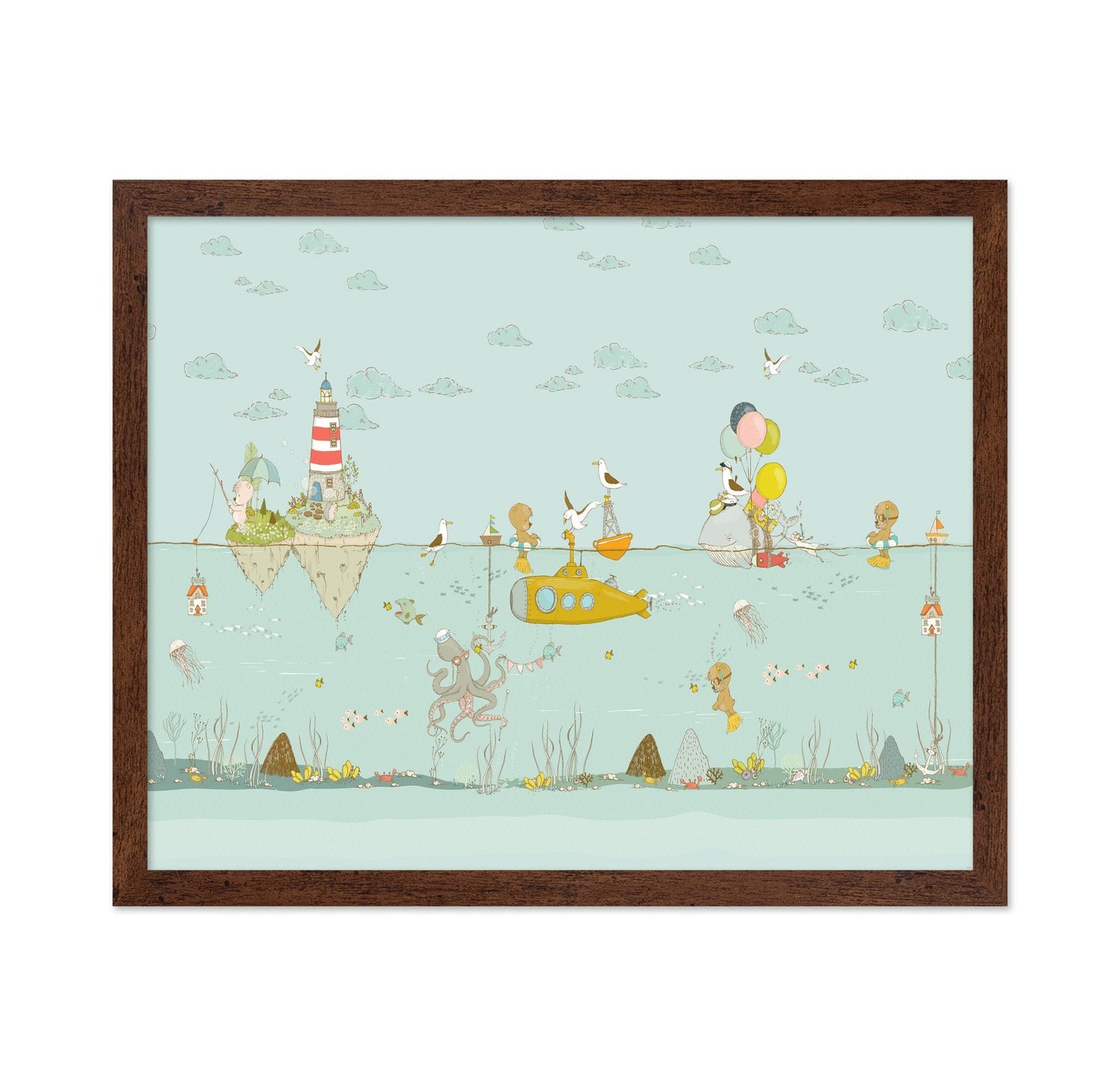 Underwater Adventure Scene