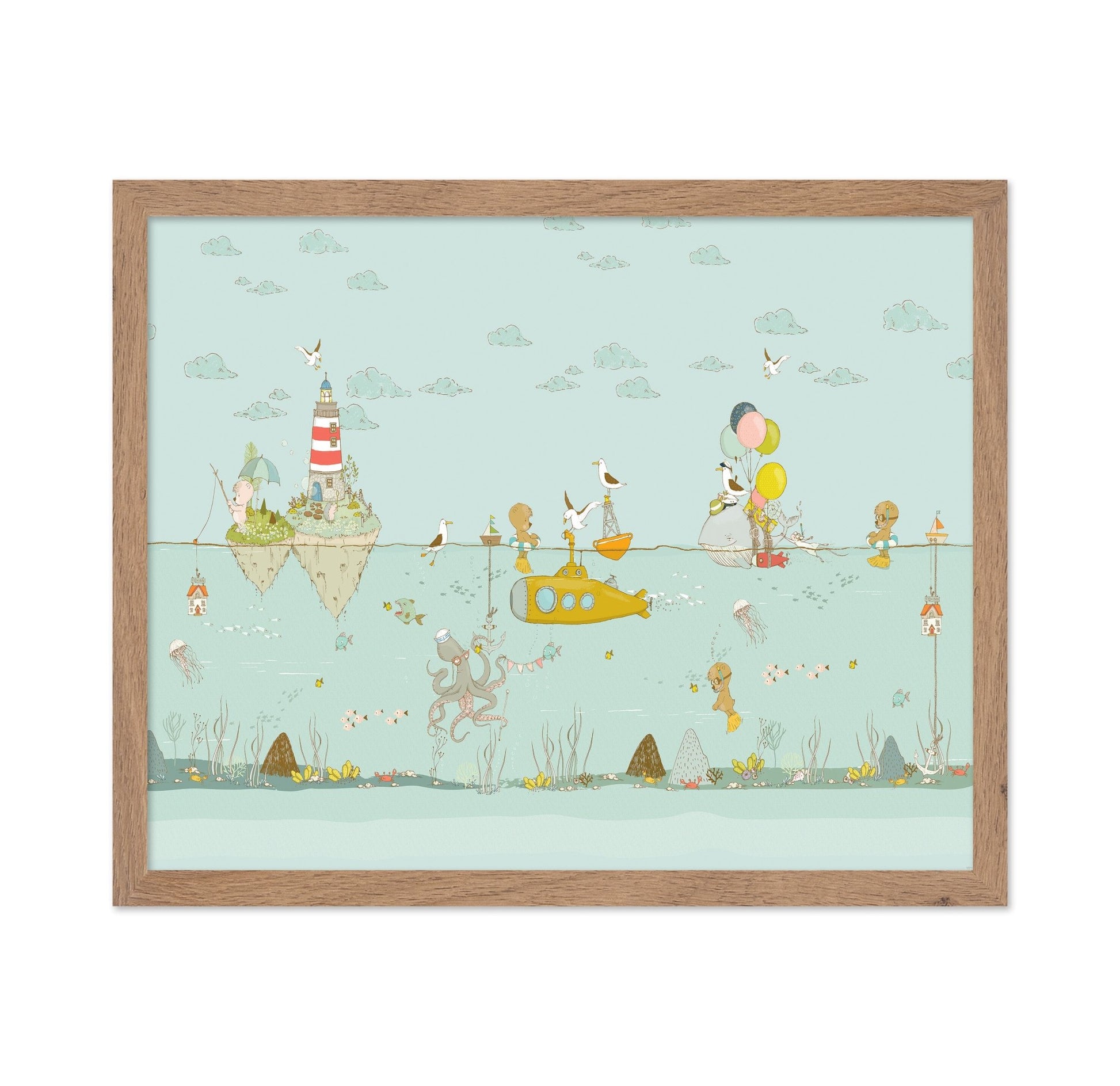Underwater Adventure Scene