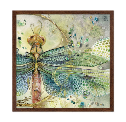 Mosaic Dragonfly Wing