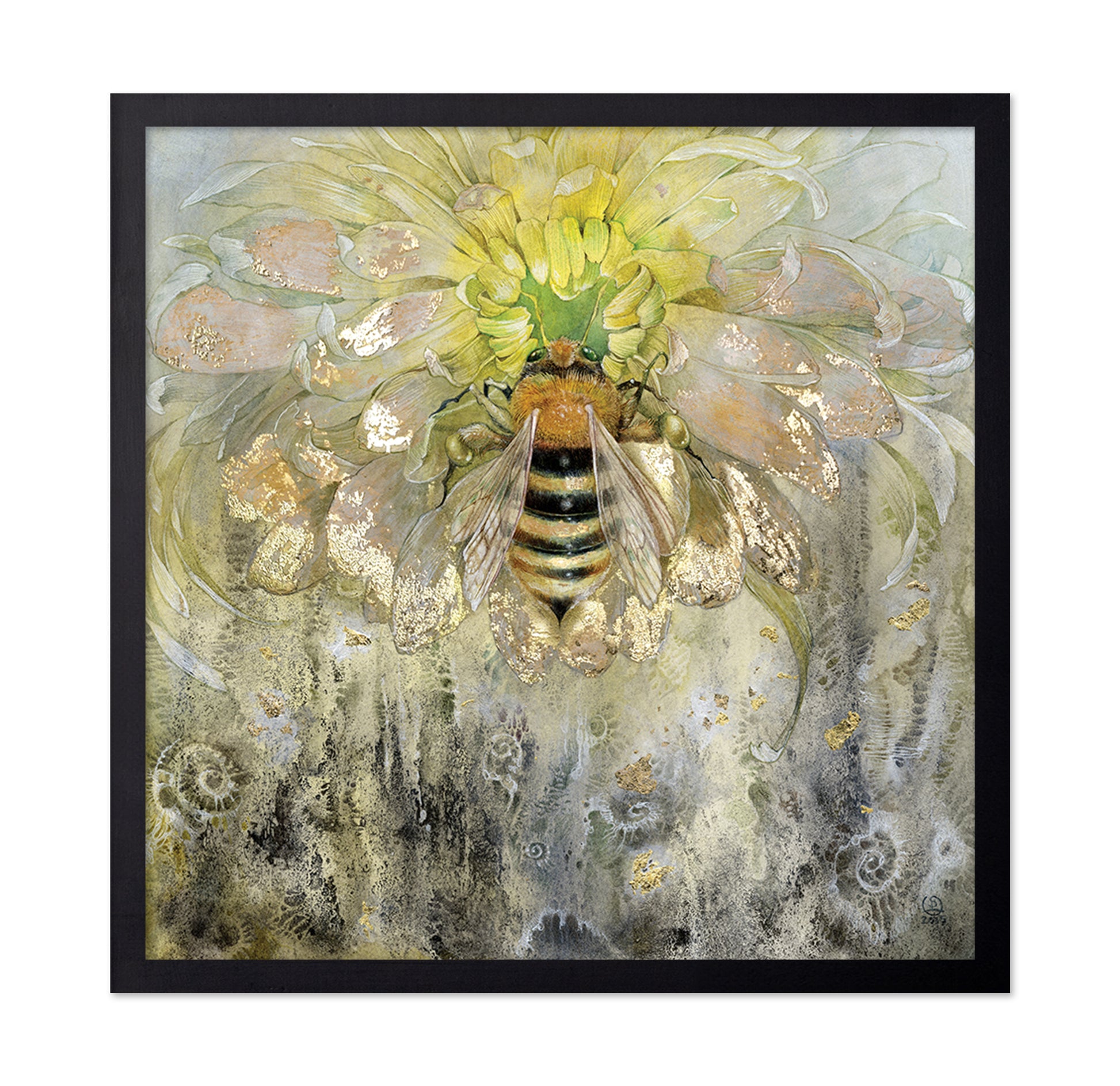 Golden Bee Bloom