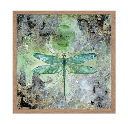 Emerald Dragonfly Glow