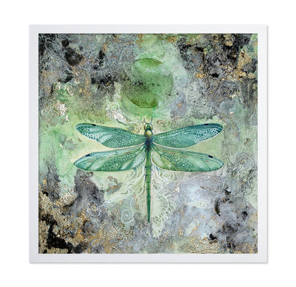 Emerald Dragonfly Glow